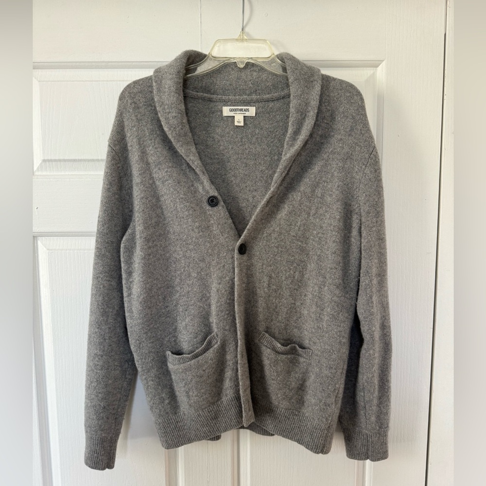Goodthreads (by Amazon) 100% lambswool cardigan sweater
